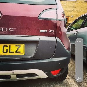 Renault scenic rear parking sensors surrey