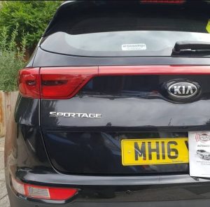 Kia Sportage rear Parking sesnors fitted
