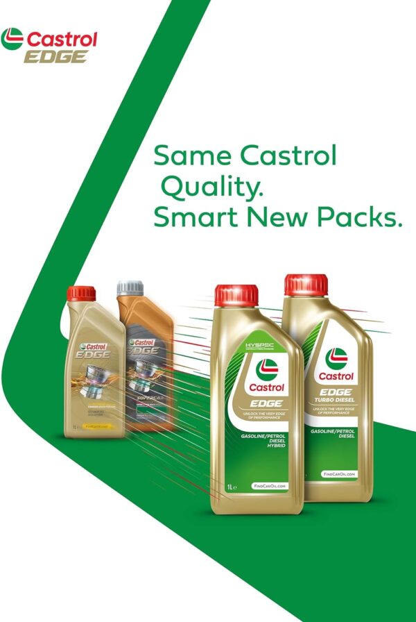 Castrol EDGE 5W-40 Engine Oil 1L - Image 3