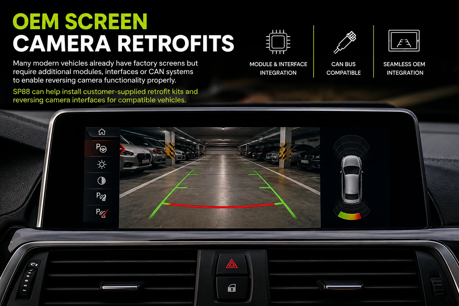 OEM Reversing Camera Retrofit